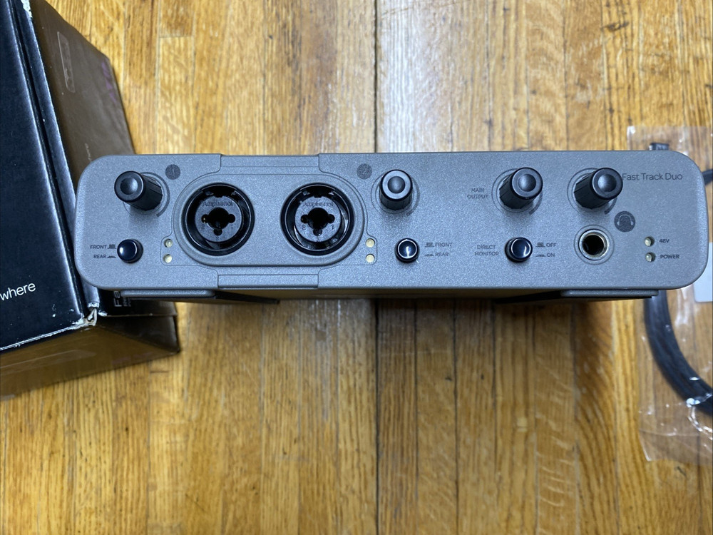 AVID Fast Track Duo USB Audio Interface For PC & Mac