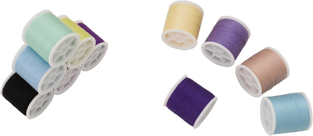 56 Spools Sewing Thread Kit for Hand Sewing and Machine Sewing Use