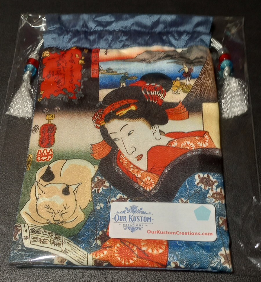 Baba Studio Baba Barock Draw String Tarot Bag OOP 1st Ed.  No Tag - Ukiyoe Style