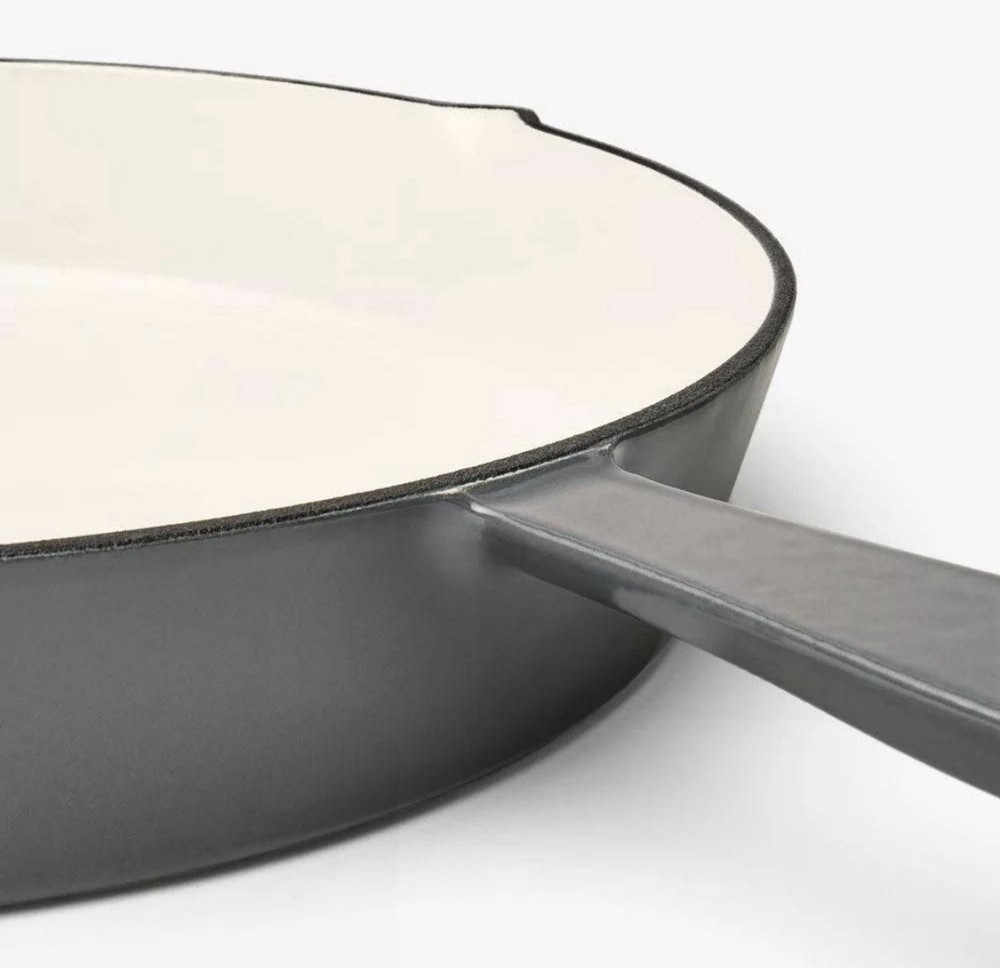 Figmint 12" Enamel Skillet Gray NWT MSRP $40