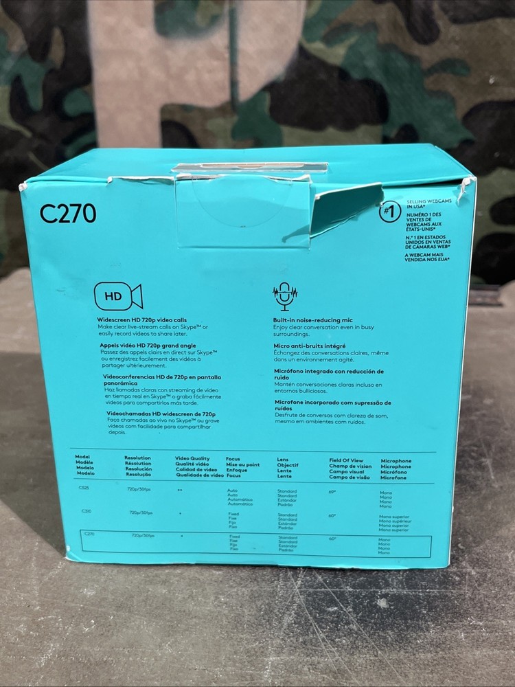 Logitech C270 HD Webcam