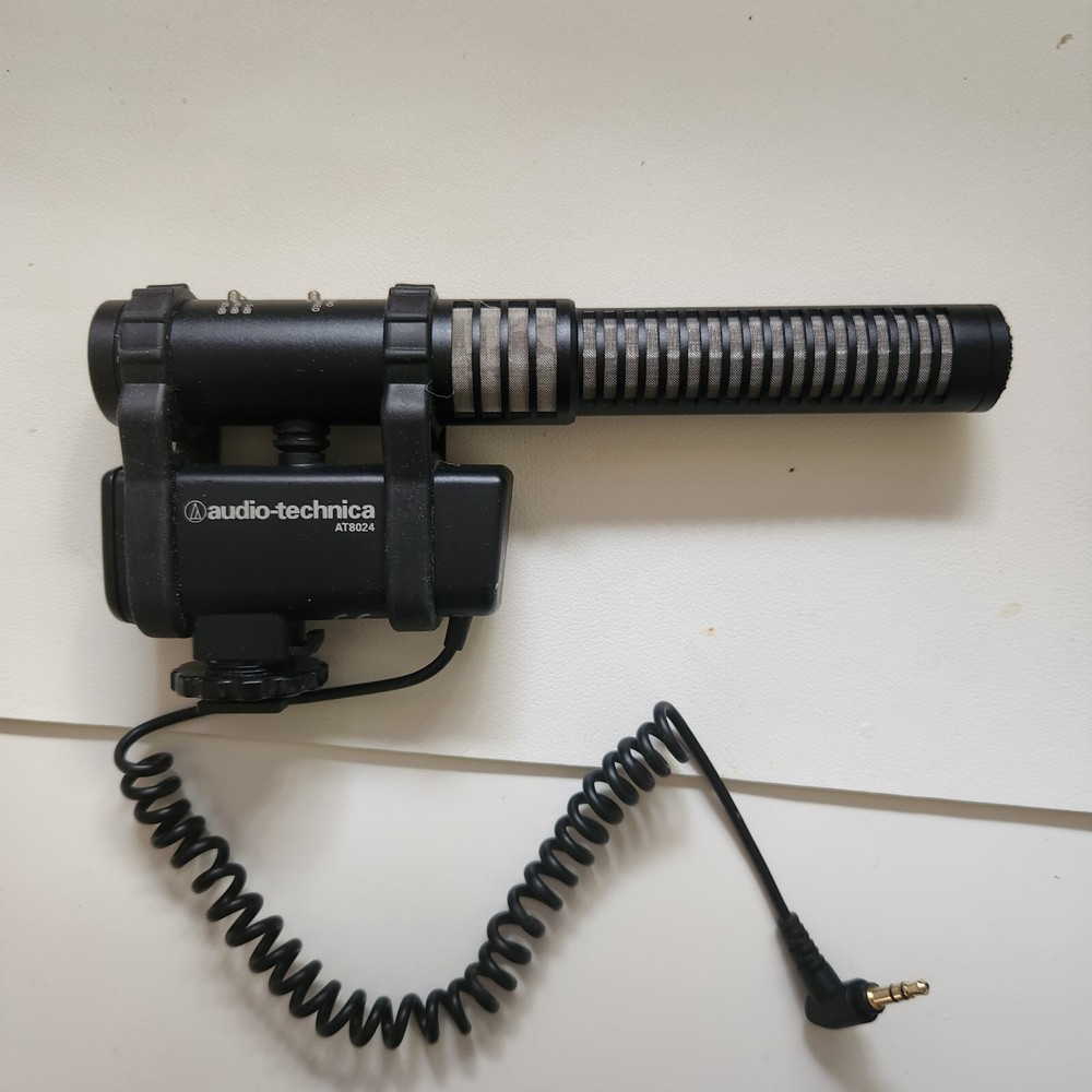 Audio-Technica AT8024 Stereo/Mono Camera-Mount Microphone