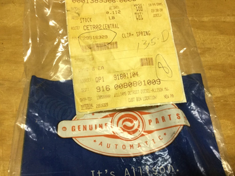 Genuine Allison Clip 29516329