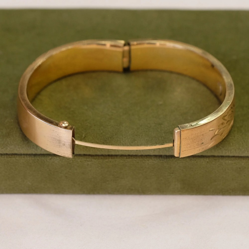 Victorian Gold Filled Ornate Bracelet