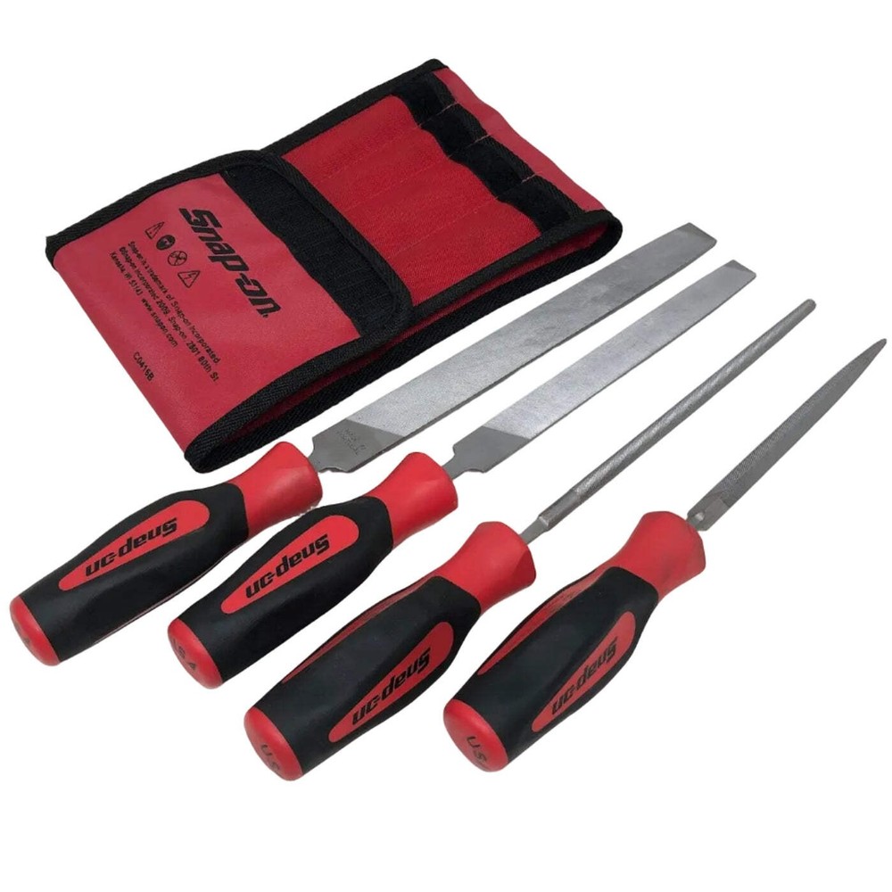 SGHBF500A Snap-On Mixed File Set + Pouch (4pc)