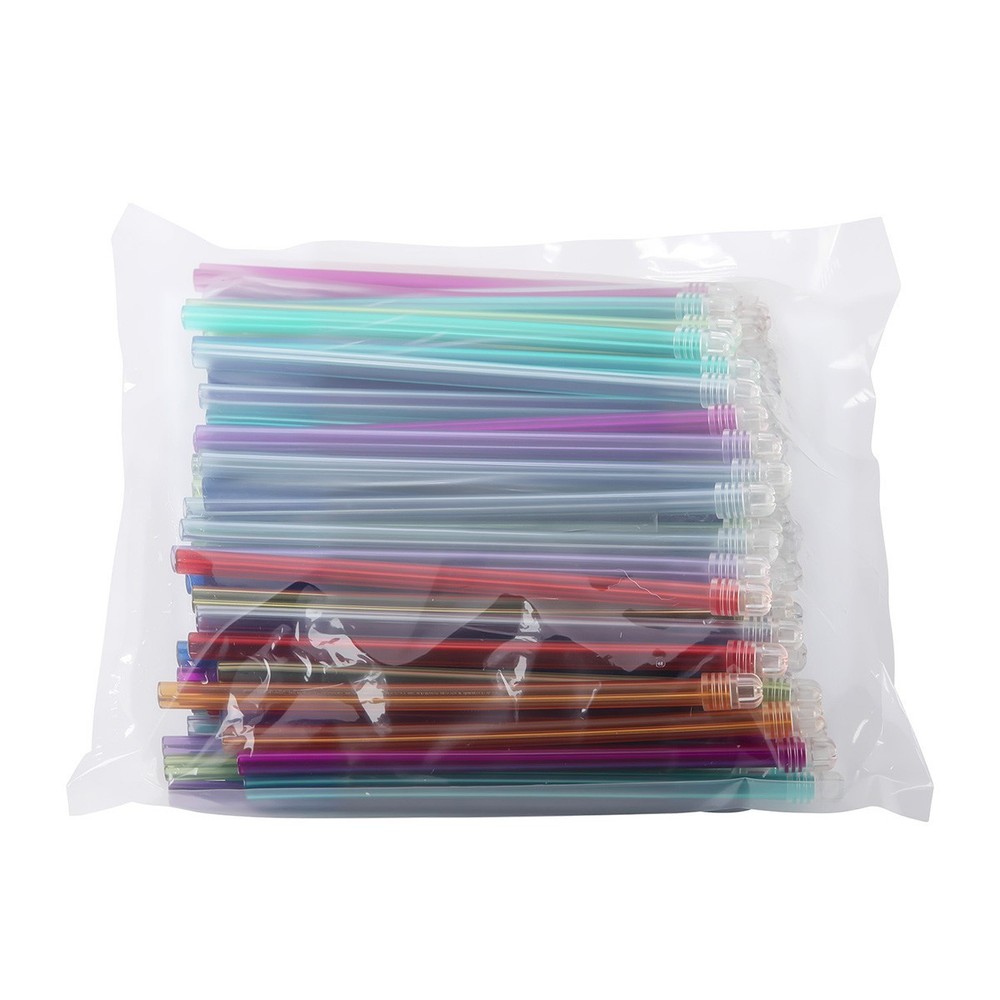 100Pcs AZDENT Dental Disposable Saliva Ejectors Clear Tips Suction Evacuator