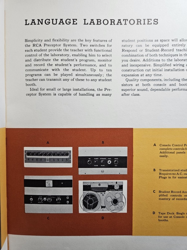 Vintage RCA Teaching Manual
