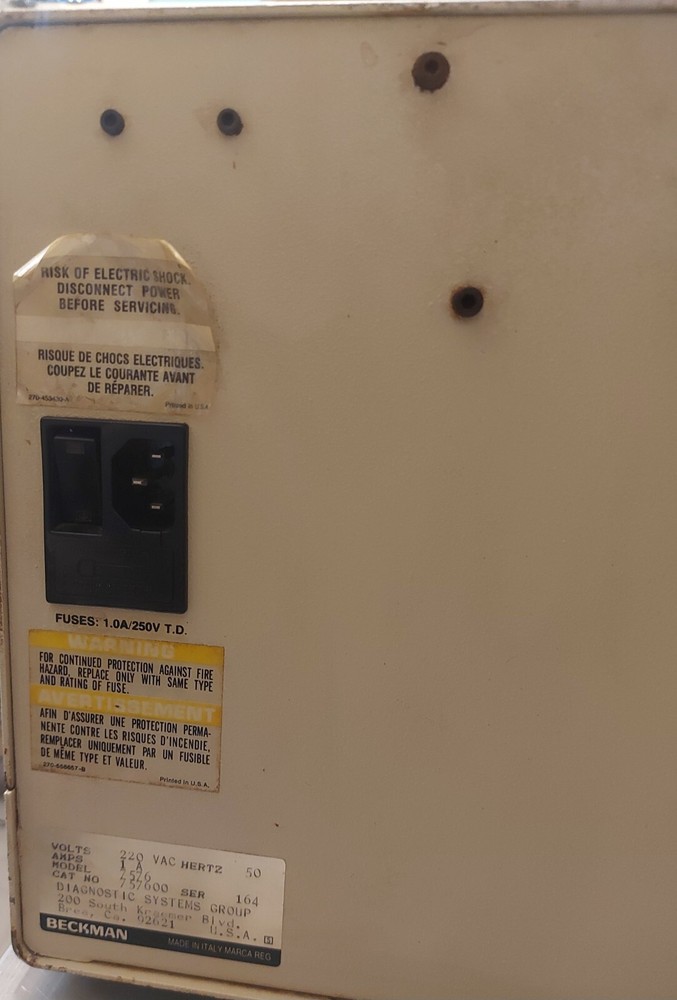 Beckman Appraise Junior Densitometer Model 7576 Sci-Fi Machine from the future