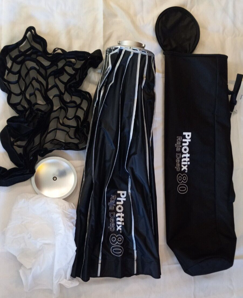 Phottix Raja Deep Quick-Folding Softbox 32in (80cm) | Photography