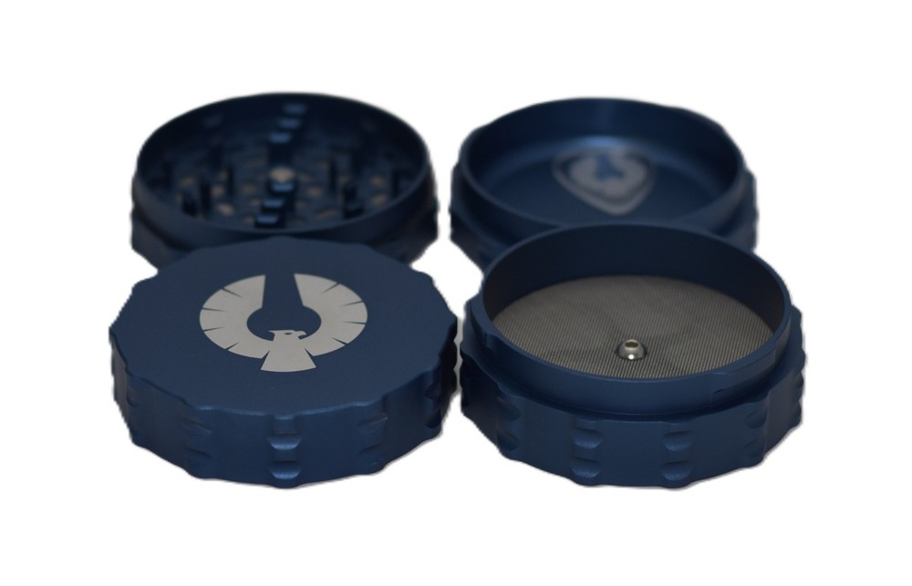 Phoenician - Large 4 Piece Blue Grinder Authentic