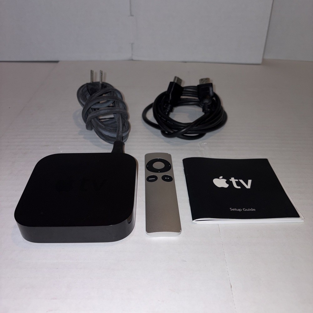 APPLE TV 3rd Generation Black with Remote A1469