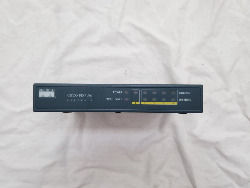 Cisco Systems 4 Port Pix 501 Series Networking Firewall