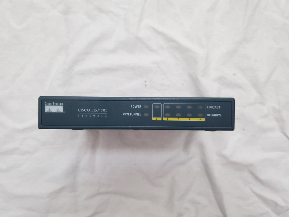 Cisco Systems 4 Port Pix 501 Series Networking Firewall