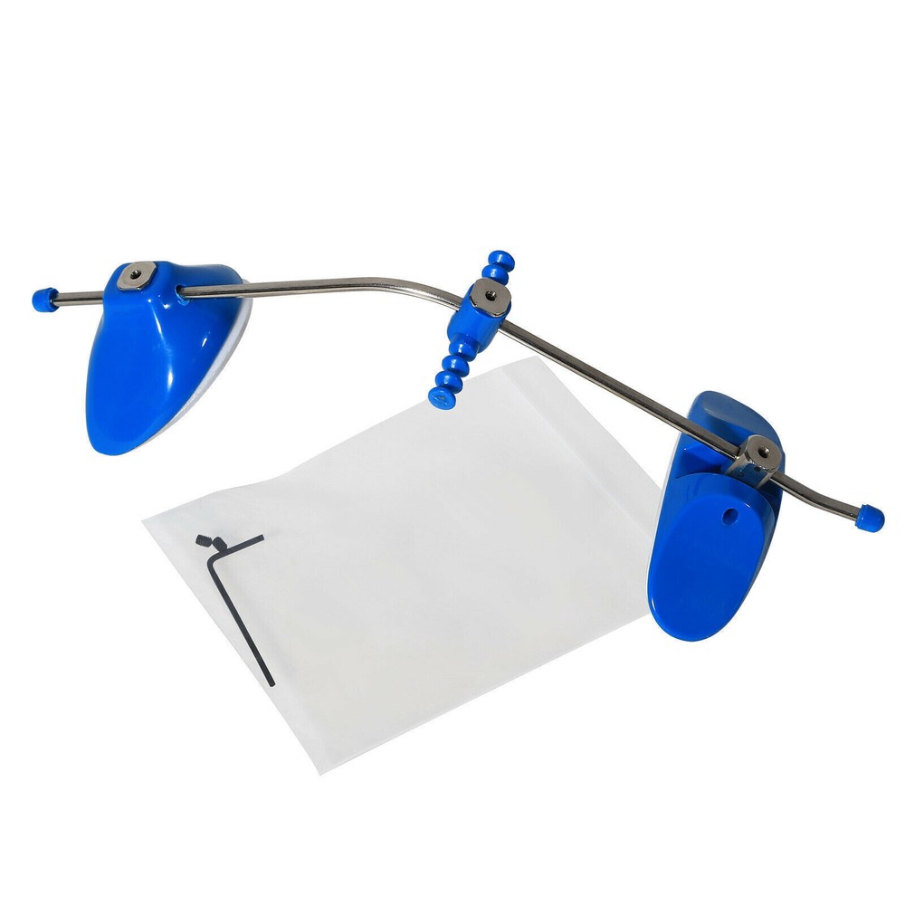 Dental Reverse-Pull Adjustable Axial Pole Style Headgear Center Shaft Type Blue