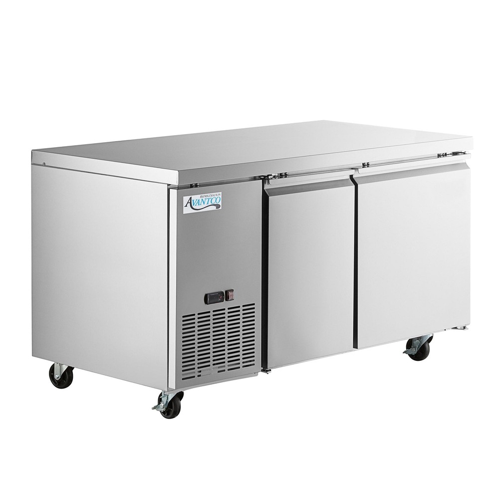 60" Stainless Steel Extra Deep Undercounter Refrigerator