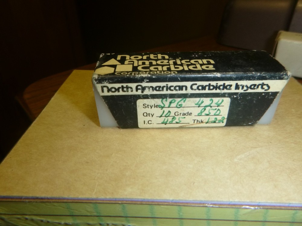 NIB QNTY 10 CARBIDE INSERTS