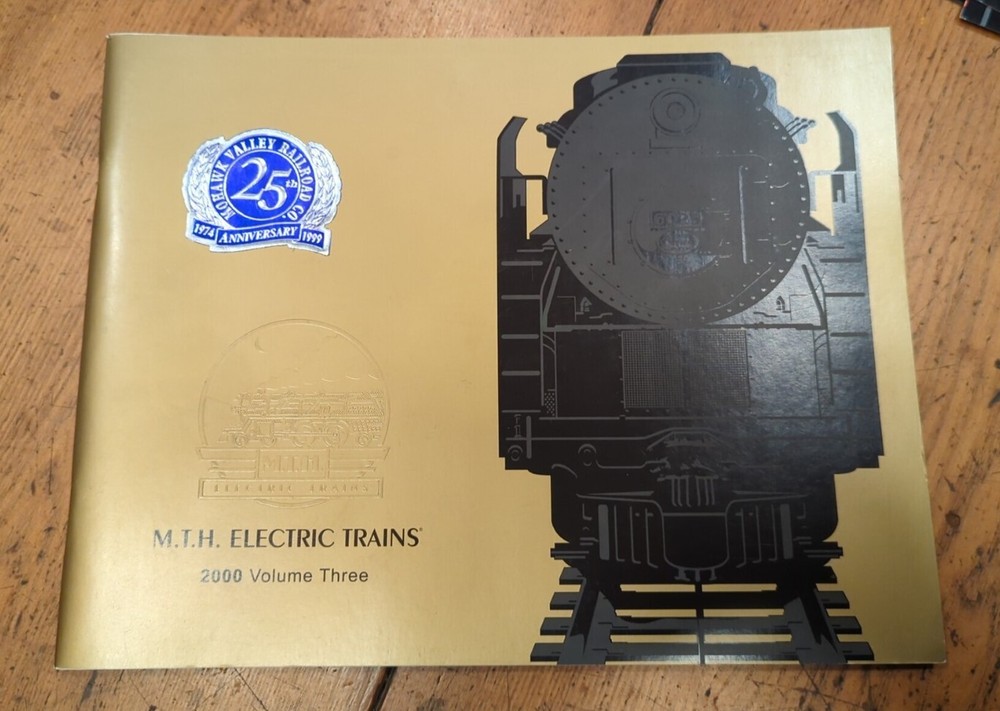 2000 MTH Model Electric Trains Catalog Volume 3 Book