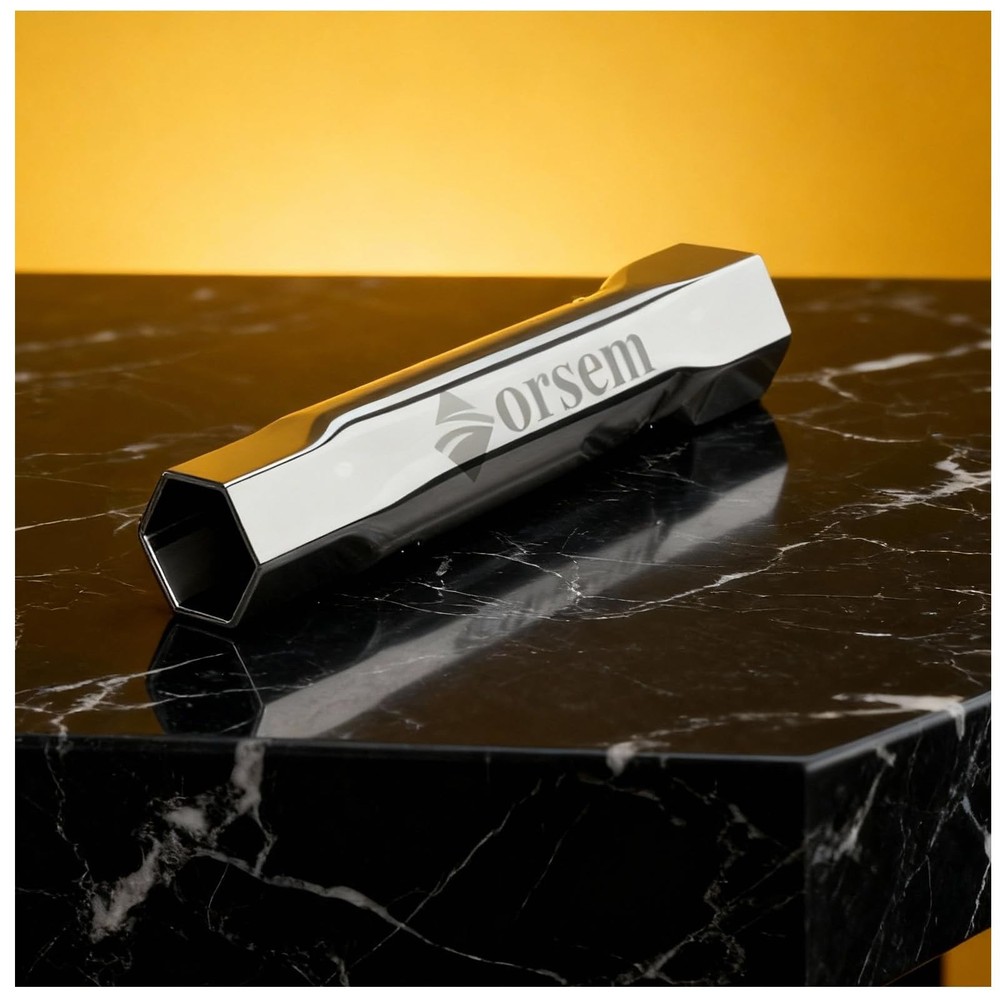 ORSEM 304 Stainless Steel Double Hex Wrench - RV Water Heater Anode & Silvery