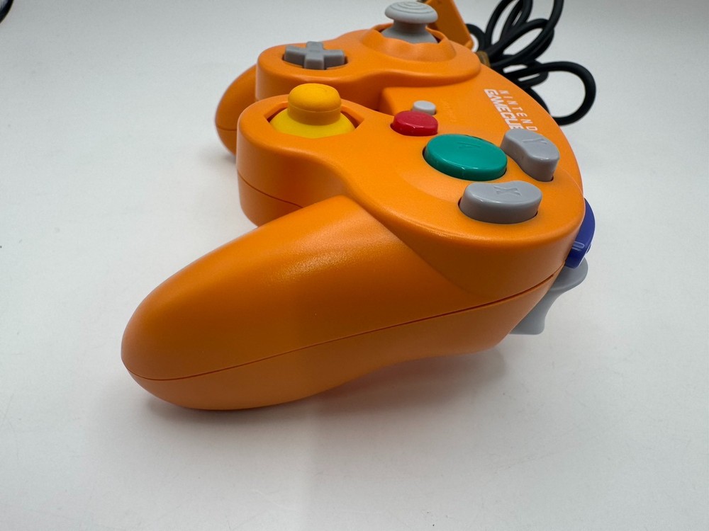 Nintendo GameCube Controller Orange DOL-003 Wired Controller Japan