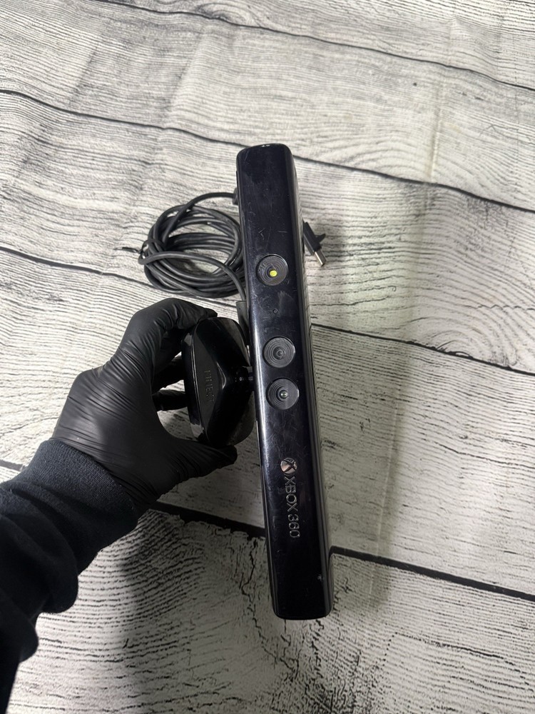 Genuine Microsoft Xbox 360 Kinect Connect Black Sensor Bar Model 1473