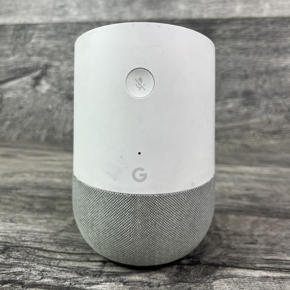 Google White Home Assistant Voice-Activated Bluetooth Smart Speaker
