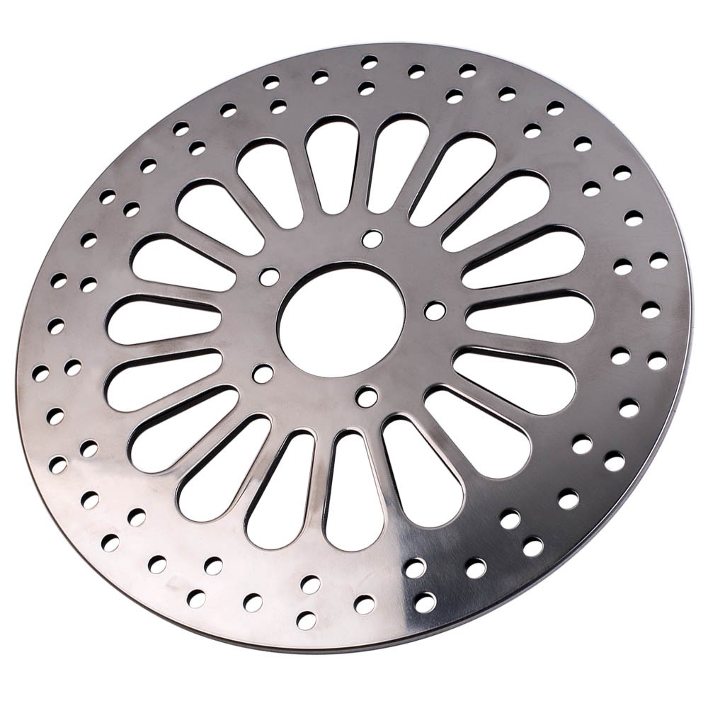 11.8" Front Brake Rotor Disc For Harley Touring Dyna Softail Rust Resistant