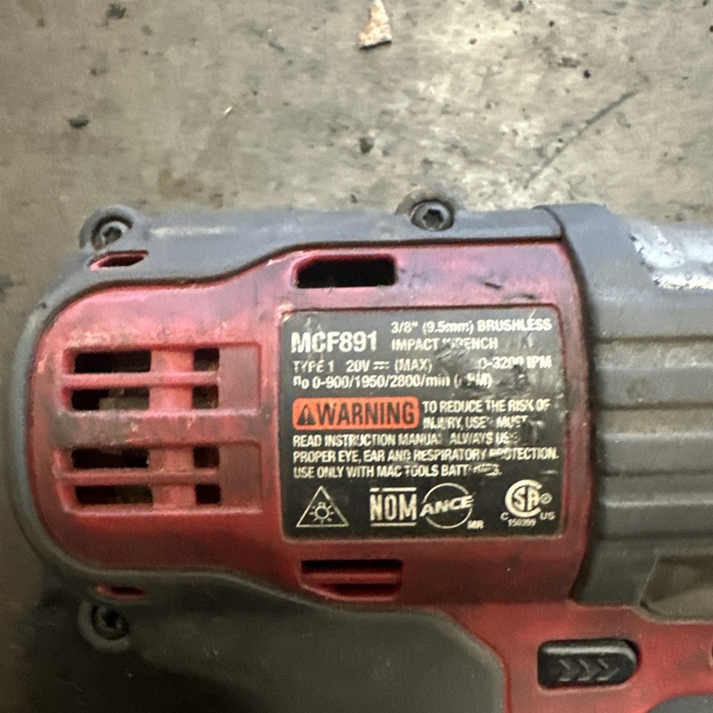 Mac Tools McF891 3/8" Impact Driver