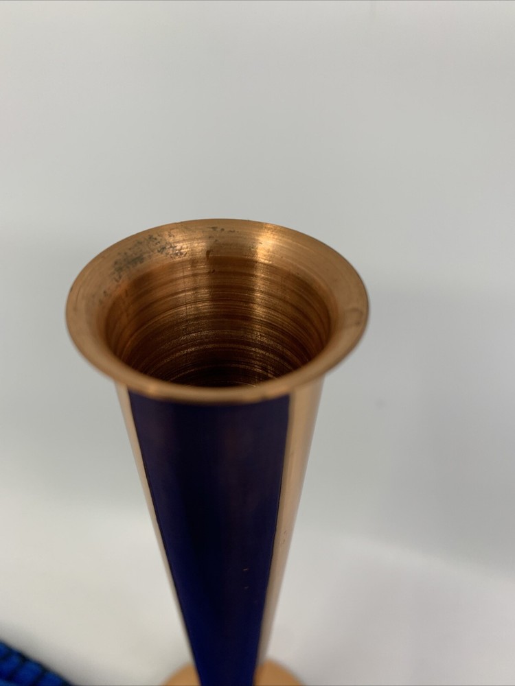 Coppercraft Guild Rosebud Vase Weighted Base