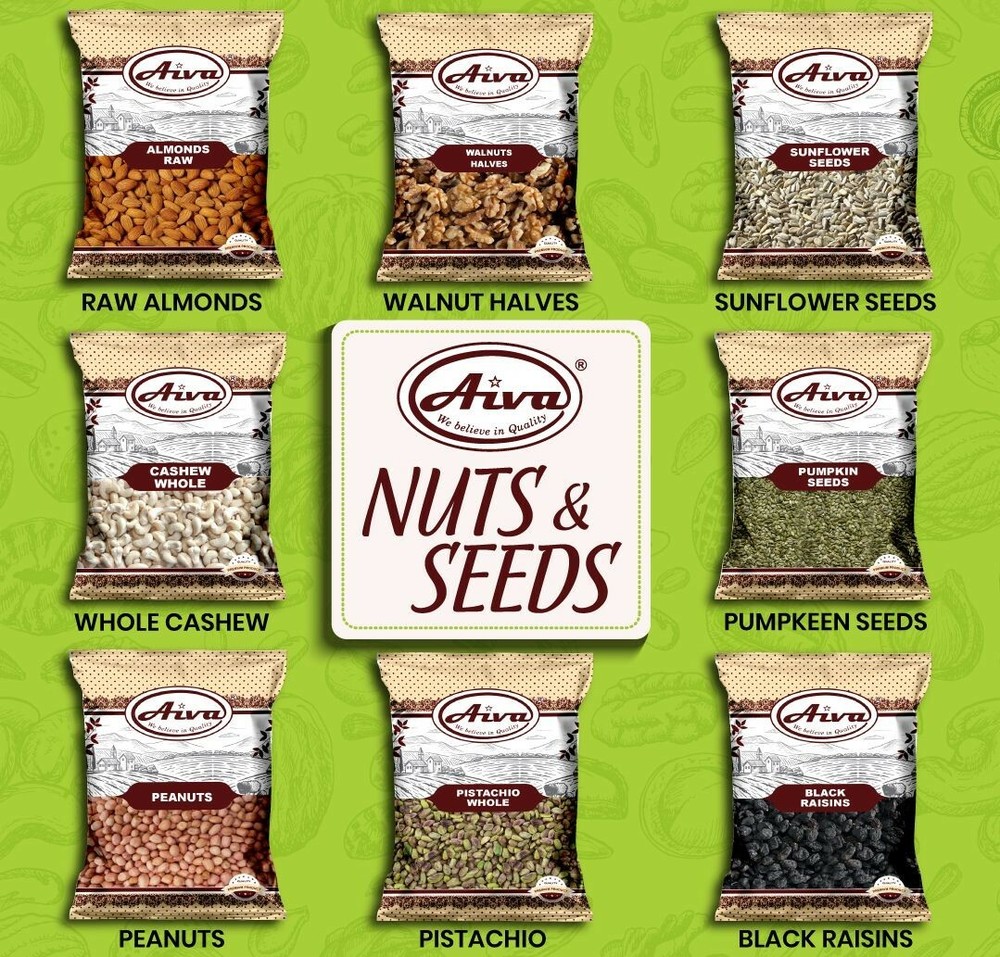 Aiva Raw Almonds 5 LB