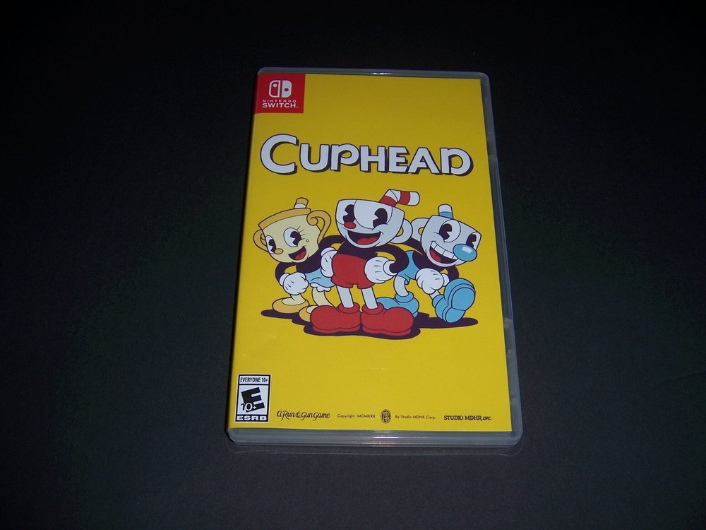 Authentic Replacement Case Box *Case Only* for Cuphead Nintendo Switch