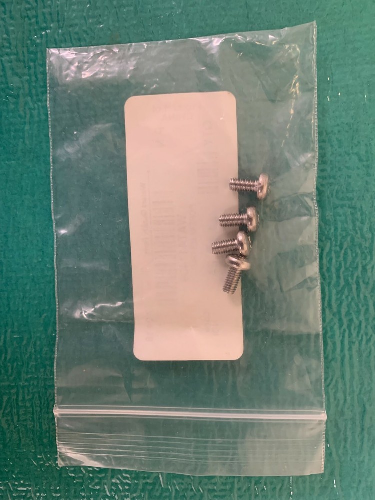 Waters Screws, Metric WAT411408 4/pk