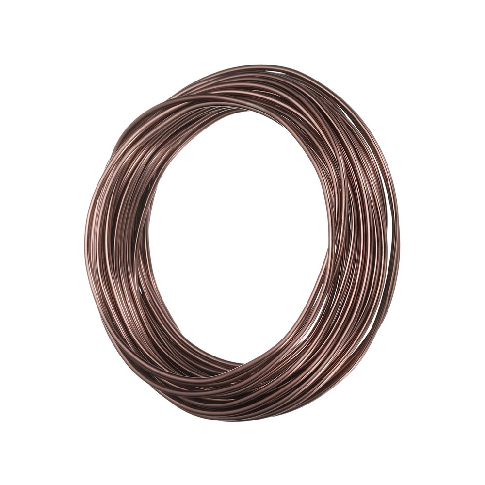 Bonsai Wire Anodized Aluminum Training Wire 2mm 33ft Brown