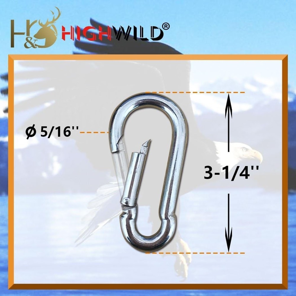 Versatile AR500 T-Post Target Hanger with Spring Hook - Easy Setup & Portable