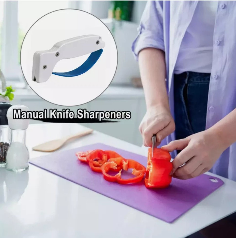 Knife & Tool Sharpener Outdoor Knife Sharpener Portable Kitchen Tool-&*