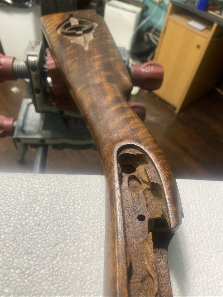 Investarms Hawken Muzzleloader Stock, Figured Walnut(Please Read Description!!!)