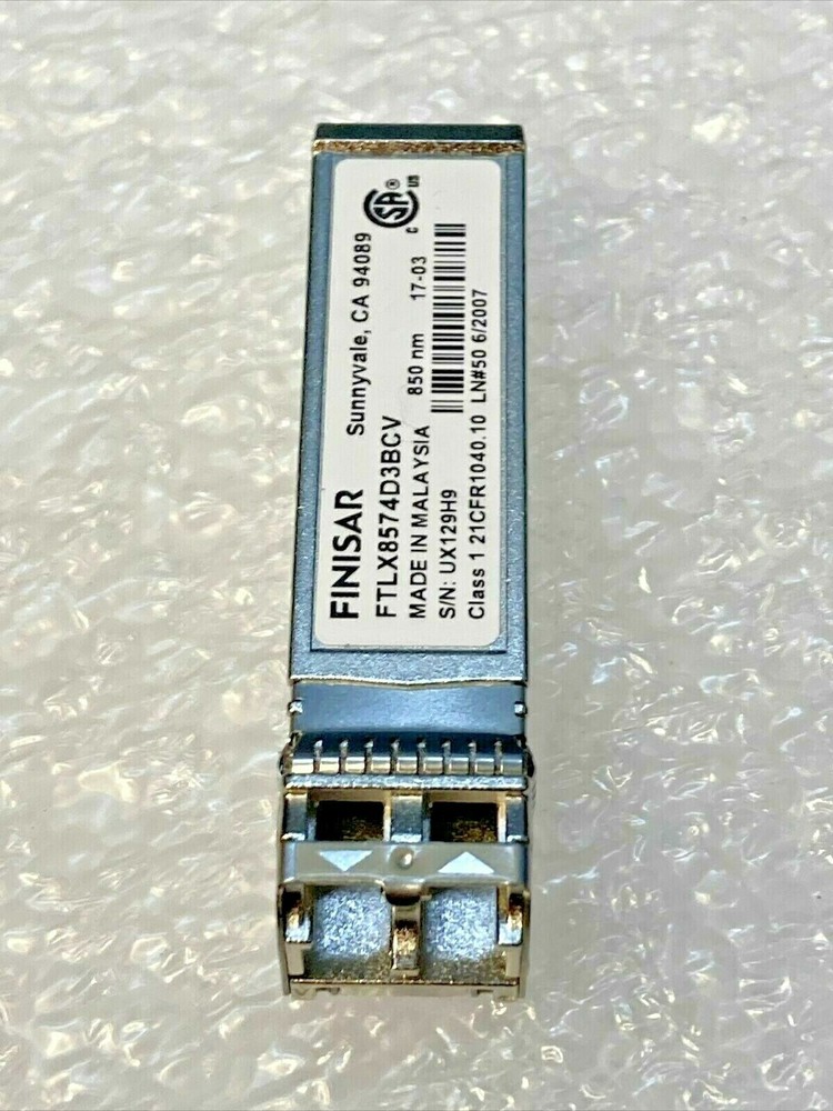 Finisar 10Gbe FTLX8574D3BCV SFP+ Transceiver Module