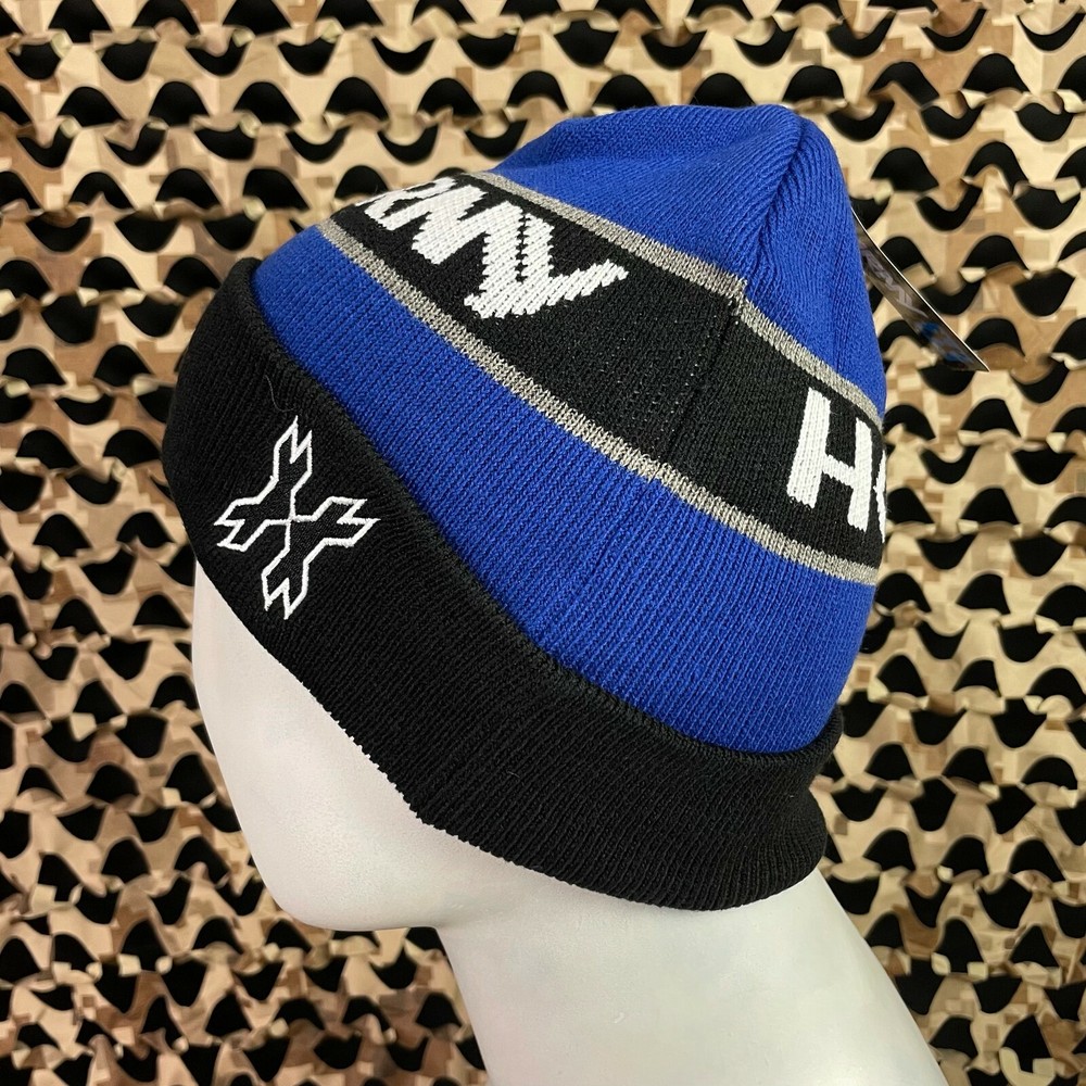 NEW HK Army Attack Beanie - Black/Blue