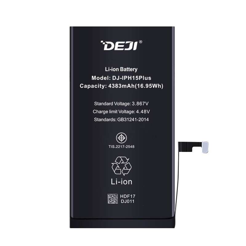 New OEM DEJI battery for Apple iPhone 15 PLUS Replacement Battery Tool Adhesive