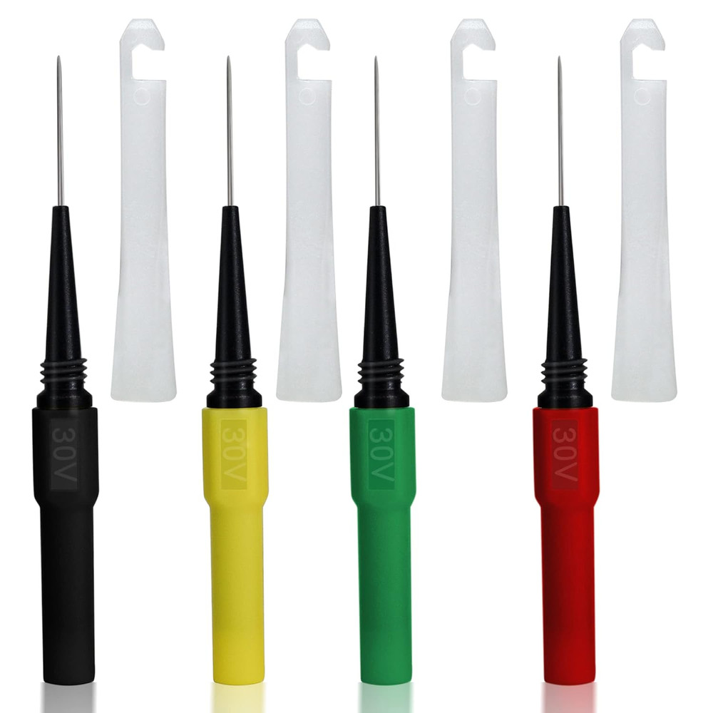 Piercing Clip Test Probe, 0.7Mm Test Probe Pins, Non-Destructive Insulation Wire