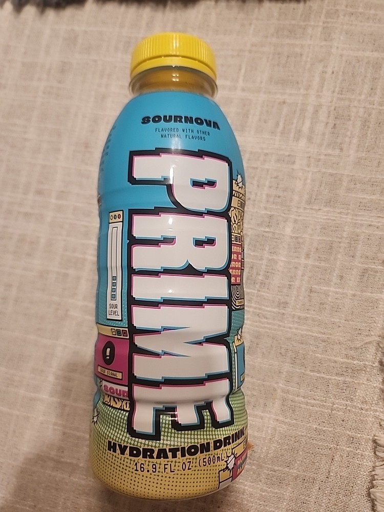 Sournova Prime Hydration Drink EMPTY BOTTLE NO LIQUID Limited Edition