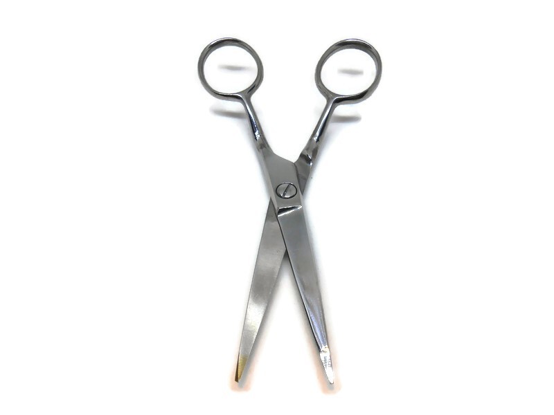 Embroidery Scissors With Offset Handles Fine Points 5" Long USA Made