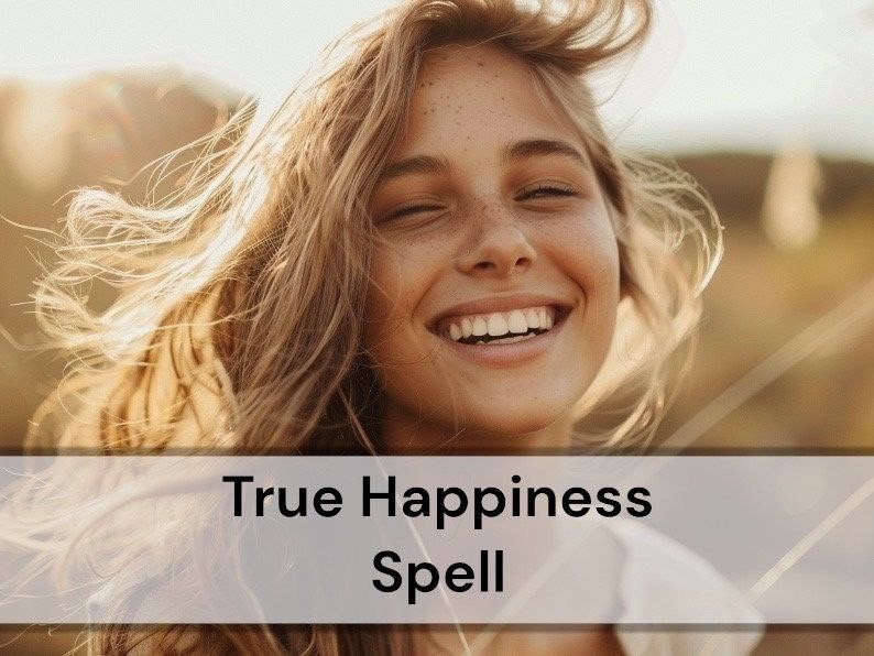 True Happiness Spell – Awaken Joy and Inner Contentment