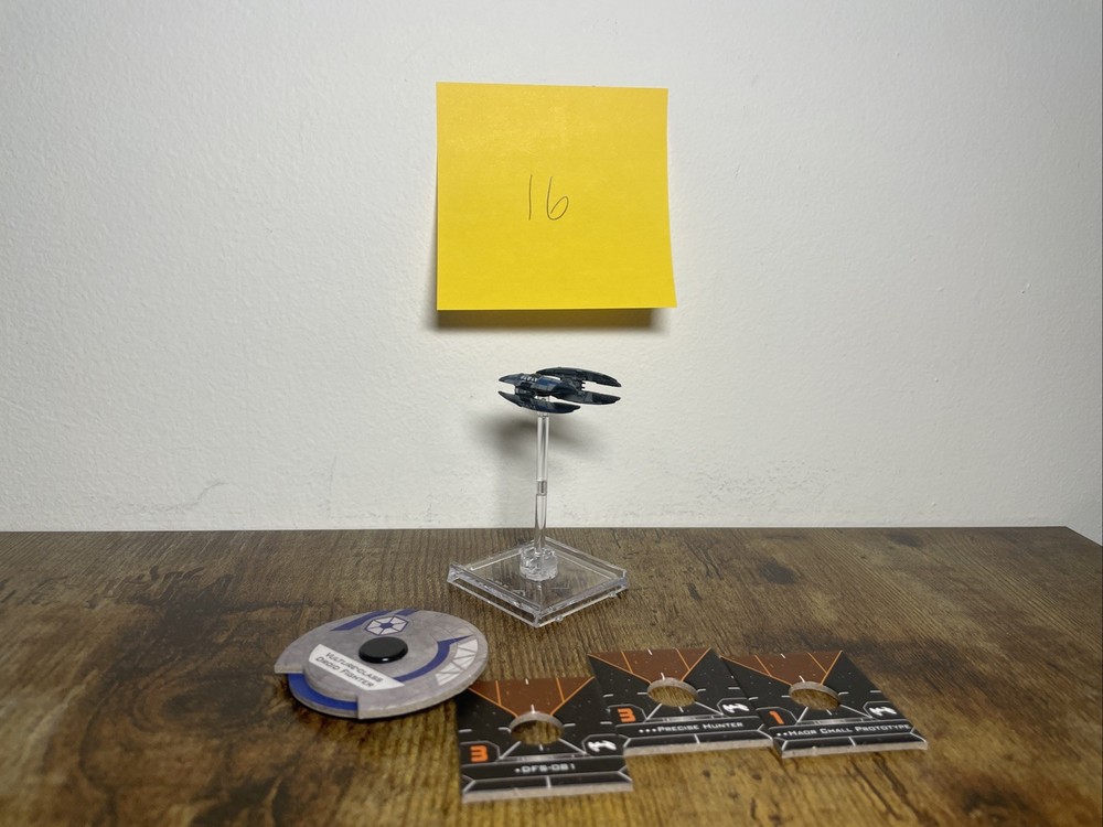 Vulture-Class Droid Fighter (Blue) - Star Wars X-Wing Miniatures
