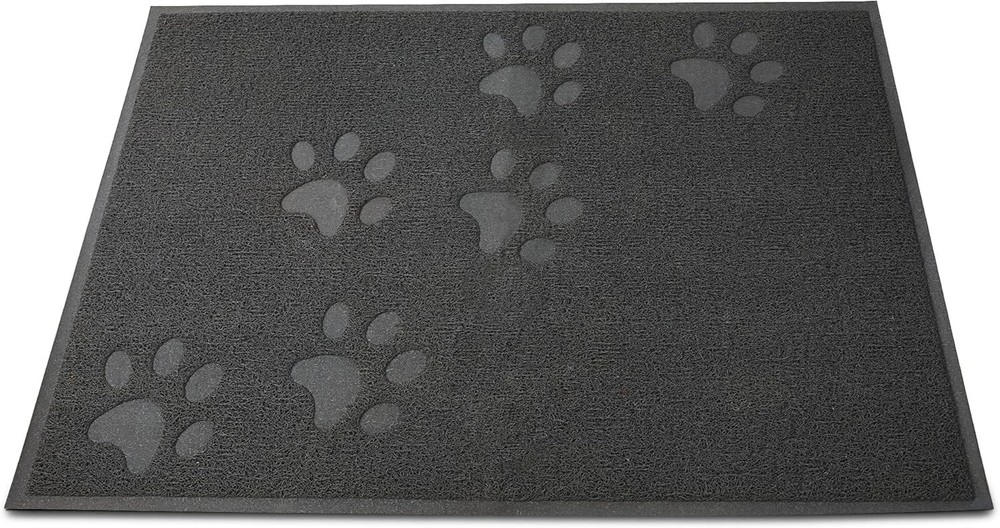 Medium Cat Litter Mat - Stylish Grey, Waterproof & Non-Slip Design | Easy Care