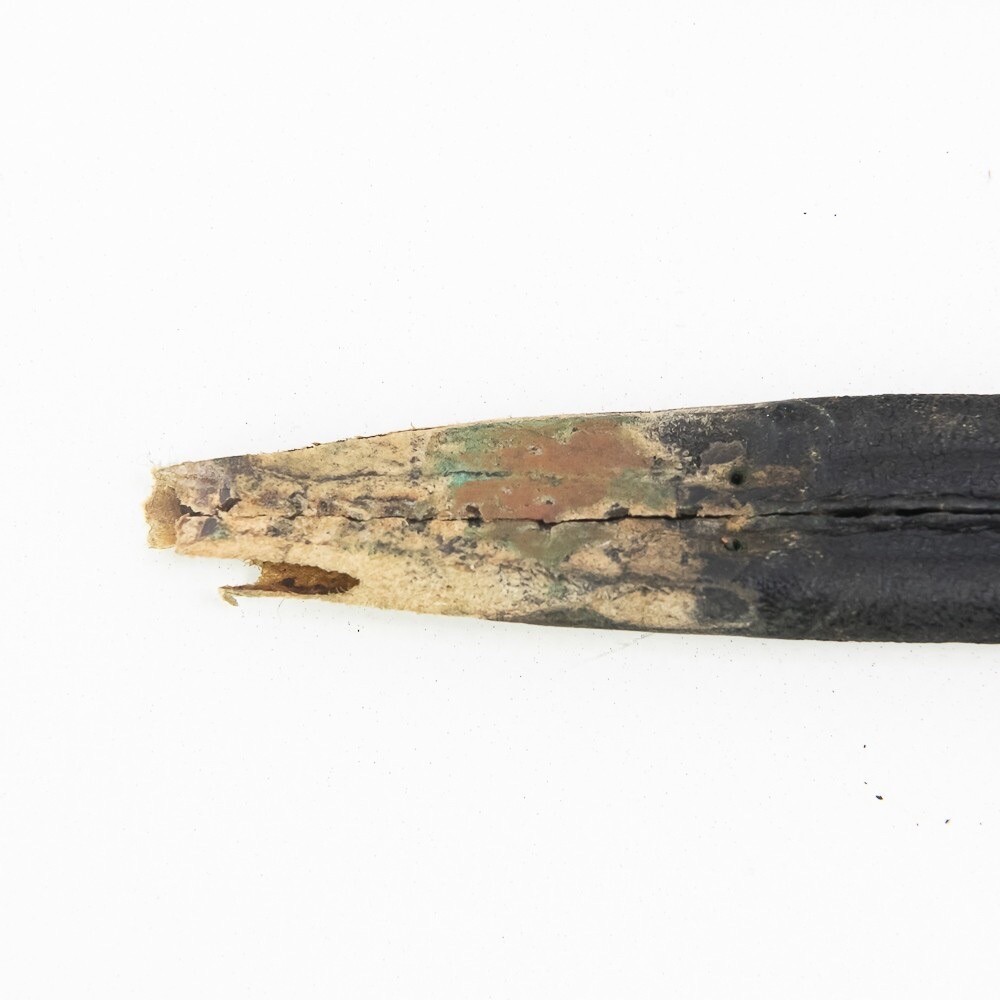 Imperial German Long Etched Hunting Dagger.