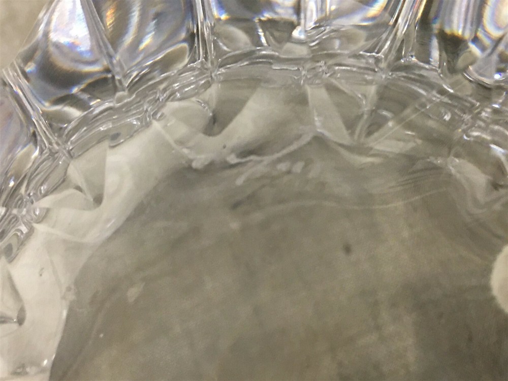 Orrefors "Fleur" Crystal 4-3/4" Bowl