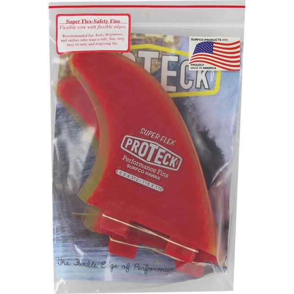 Pro Teck  Super Flex 4.5" FCS Fin System