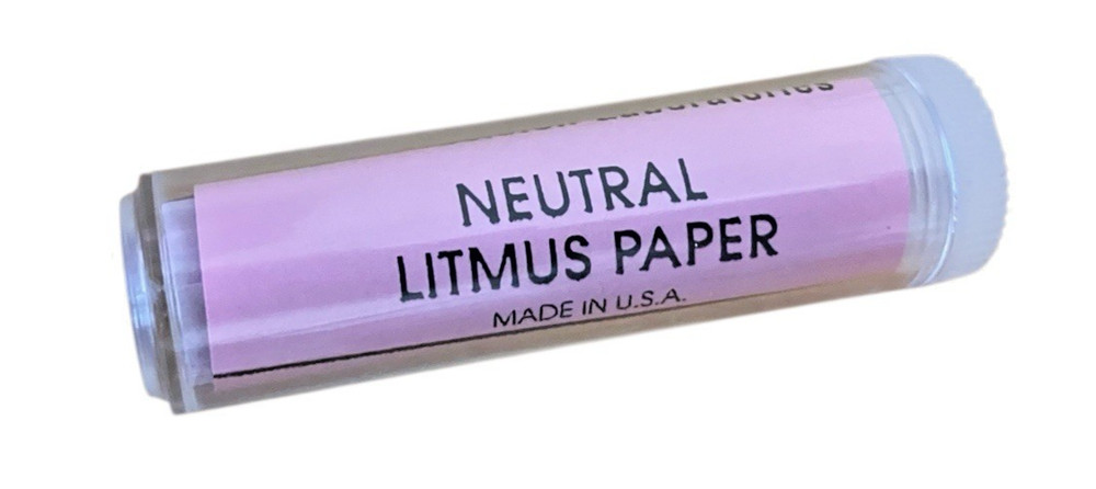 Neutral Litmus Paper Precision Laboratories Approx 100 Strips