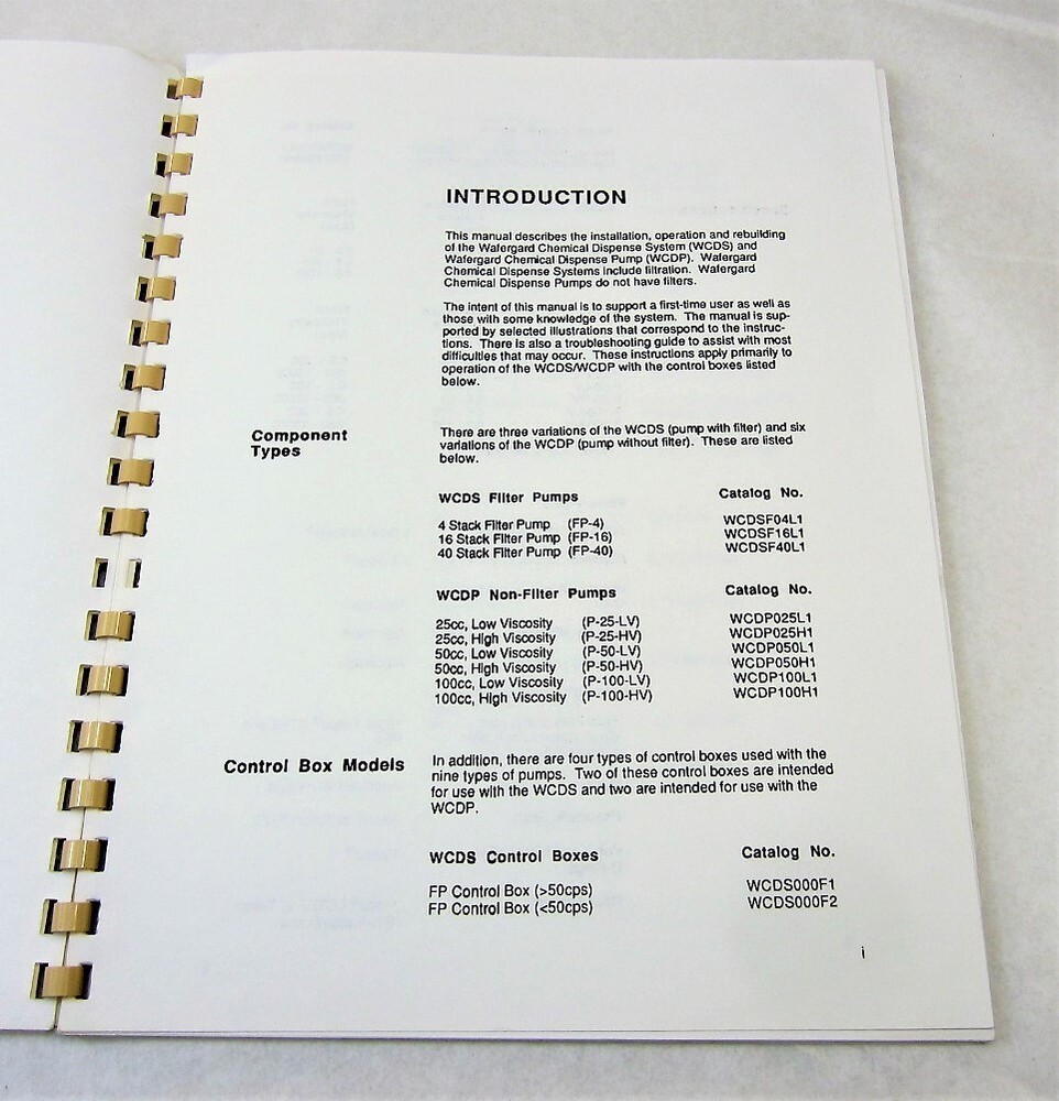Millipore Wafergard Installation & Operating Instructions OM 165