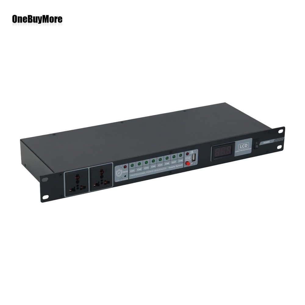 8Ch Power Sequencer Controller Sequence Stage Manager Support Voltage Display